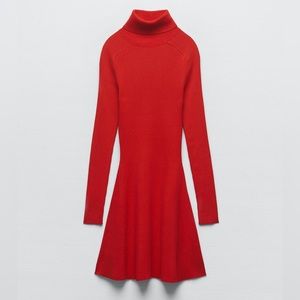 Red Zara Dress • NWT